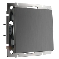 Изображение Выключатель одноклавишный (графит рифленый) W1110004