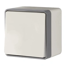 Изображение Выключатель одноклавишный влагозащищенный Gallant (слоновая кость) W5010203